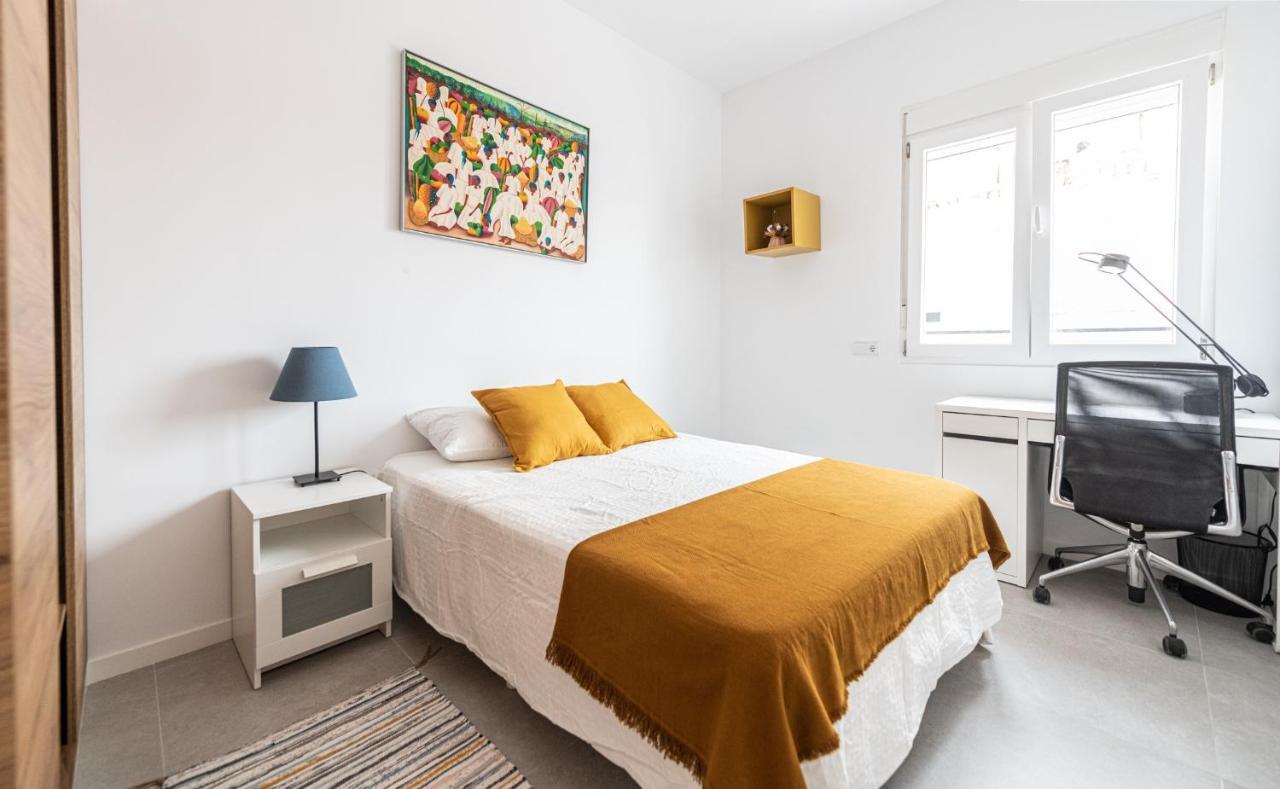 Apartamento 2 Hab En Malvarrosa A Metros De La Playa, Con Terraza Y Zonas Comun 3D Valencia Exterior photo