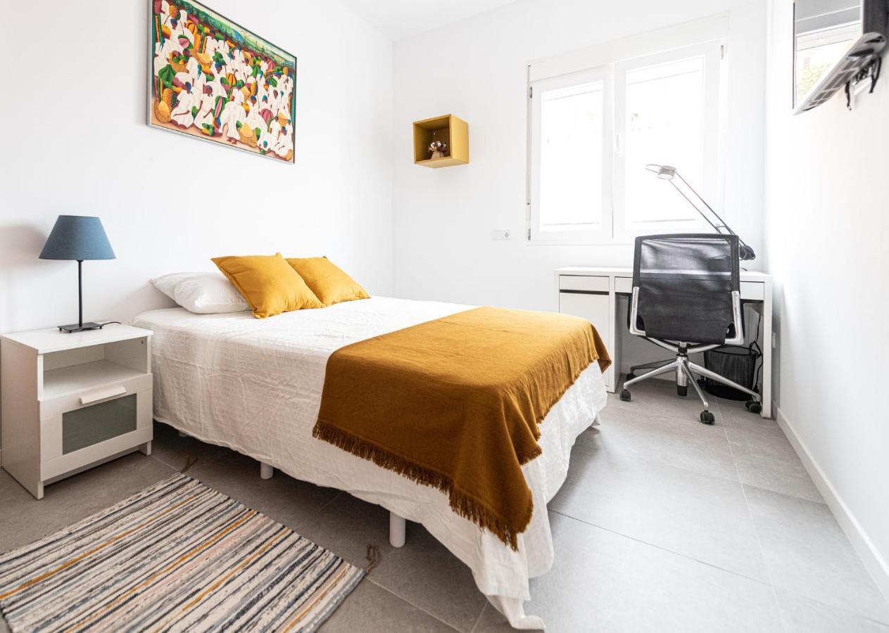 Apartamento 2 Hab En Malvarrosa A Metros De La Playa, Con Terraza Y Zonas Comun 3D Valencia Exterior photo