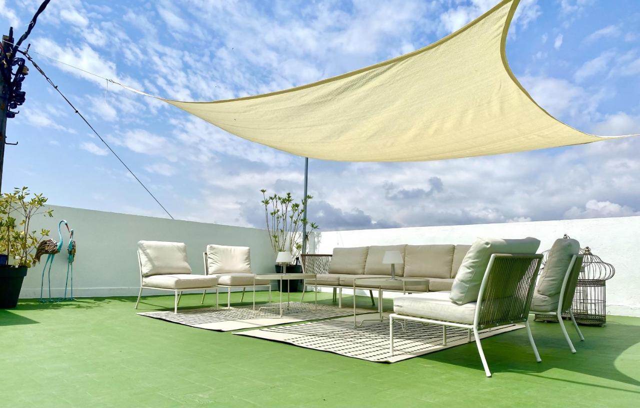 Apartamento 2 Hab En Malvarrosa A Metros De La Playa, Con Terraza Y Zonas Comun 3D Valencia Exterior photo